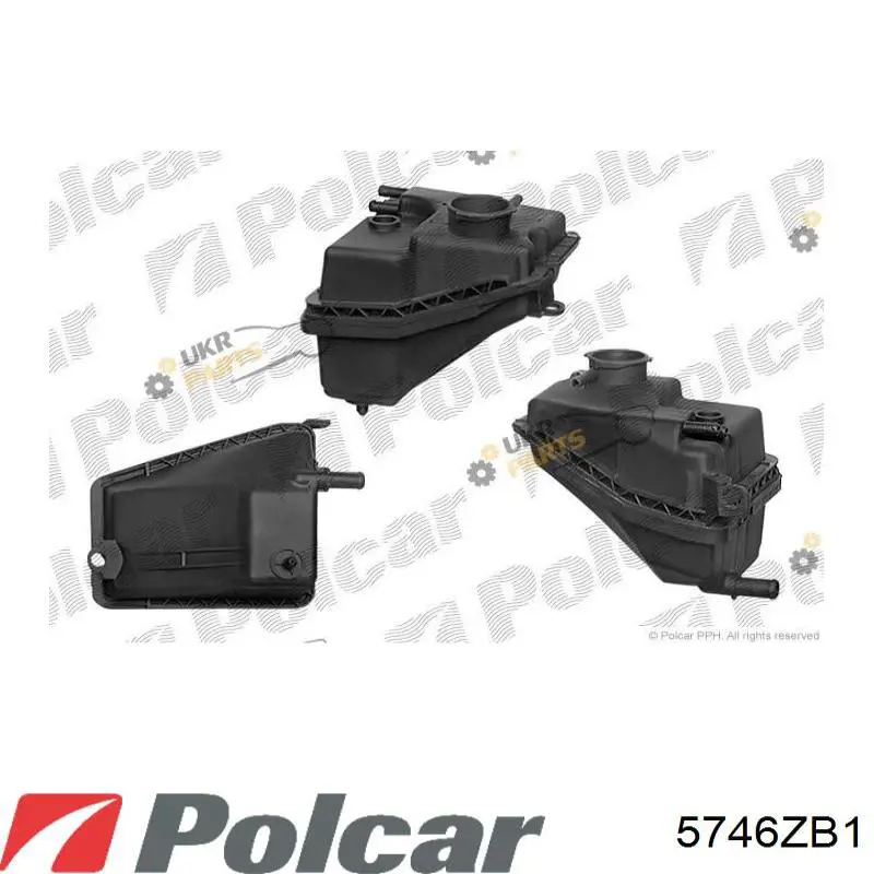 5746ZB1 Polcar Розширювальний бачок охолодження