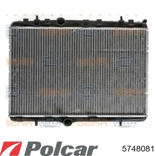 Радіатор 5748081 Polcar