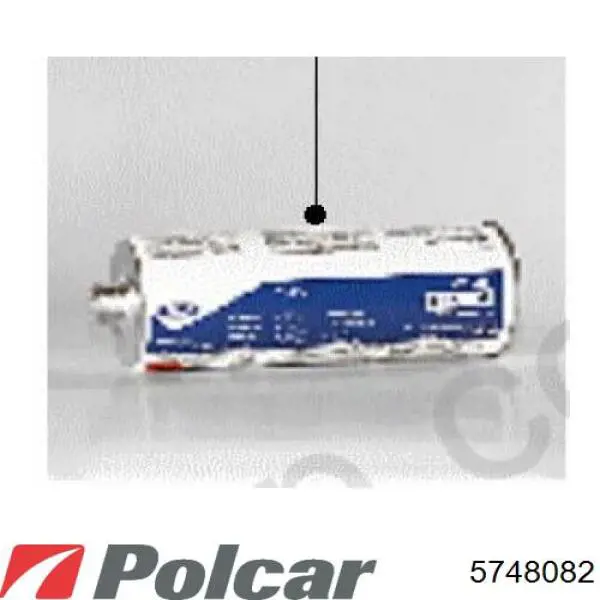 5748082 Polcar радіатор охолодження двигуна