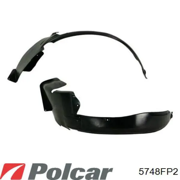 Підкрилок переднього крила, правий задній Polcar 5748FP2 ціна, від 11.60 USD