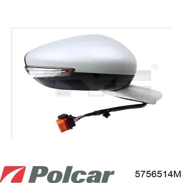 Купити 8154SF Peugeot/Citroen Бічне дзеркало заднього виду ліве