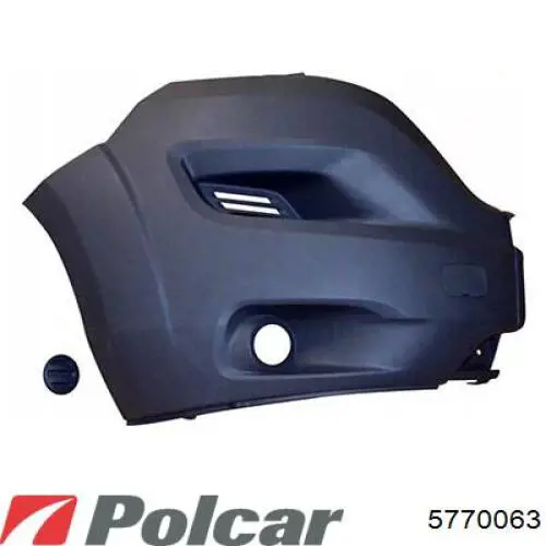 Накладка фари, правої Polcar 5770063 ціна, від 23.49 USD