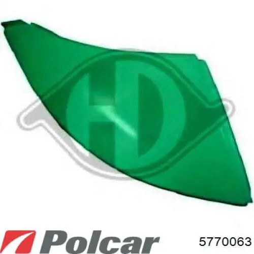 Молдинг фари, лівої 5770063 Polcar