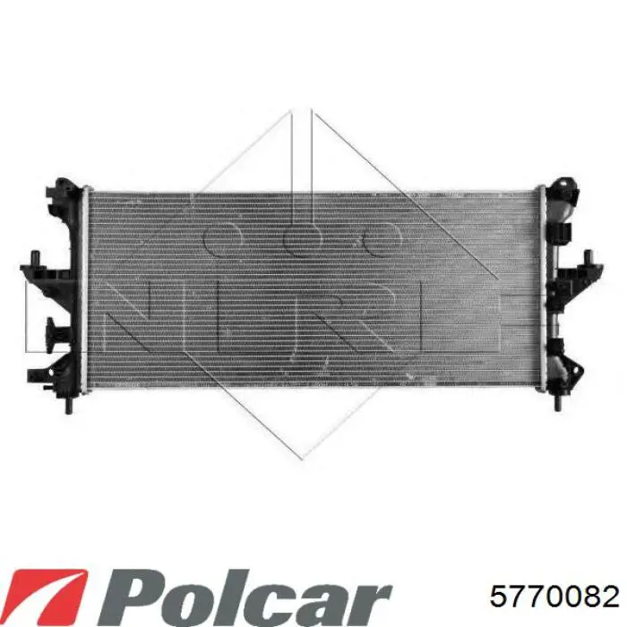 Купити 577008A2 Polcar Радіатор двигуна