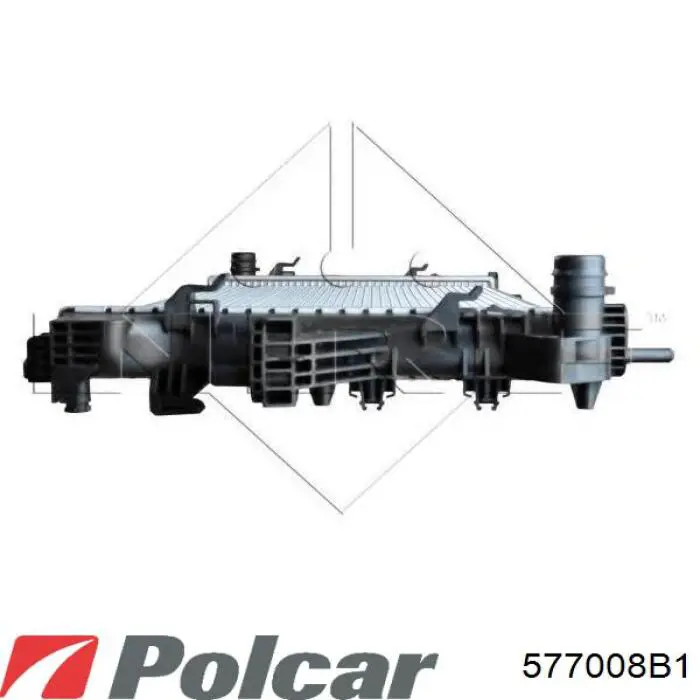 Купити 577008B1 Polcar Радіатор двигуна