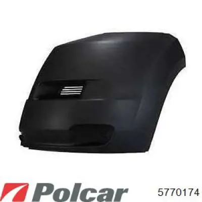 Бампер передній ікло ліве Polcar 5770174 ціна, від 25.37 USD