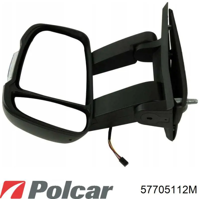 Ліве бокове дзеркало 57705112M Polcar