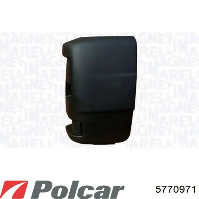 Бампер задній, ліва частина 5770971 Polcar