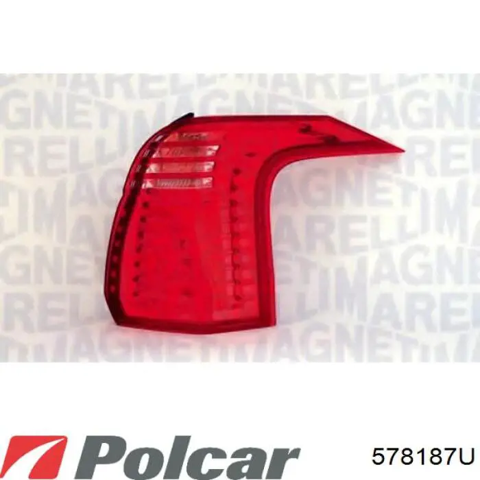 Лівий стоп 578187U Polcar