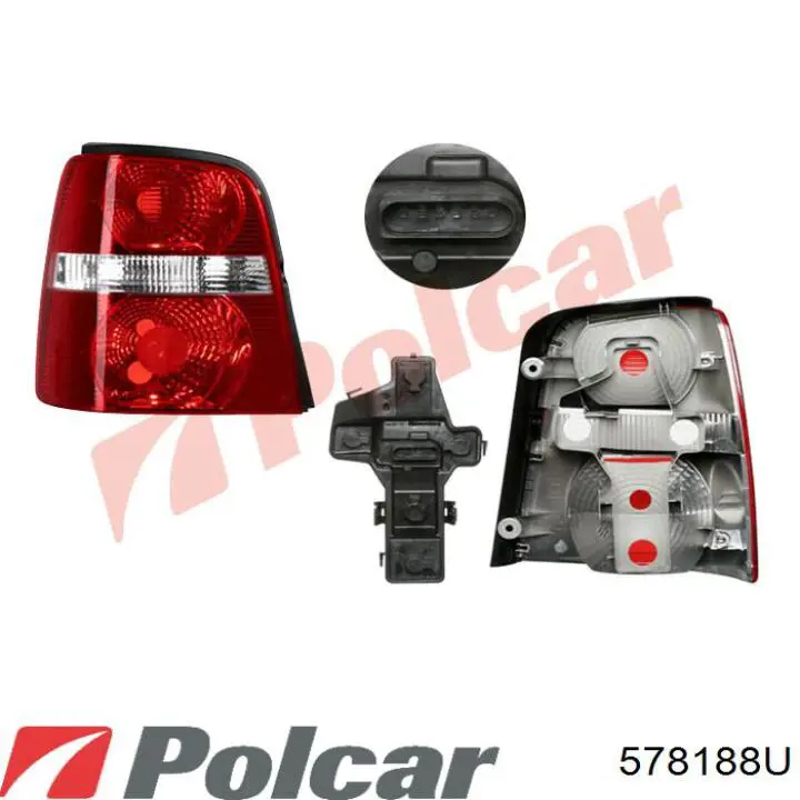 Ліхтар задній правий 6351HX Peugeot/Citroen