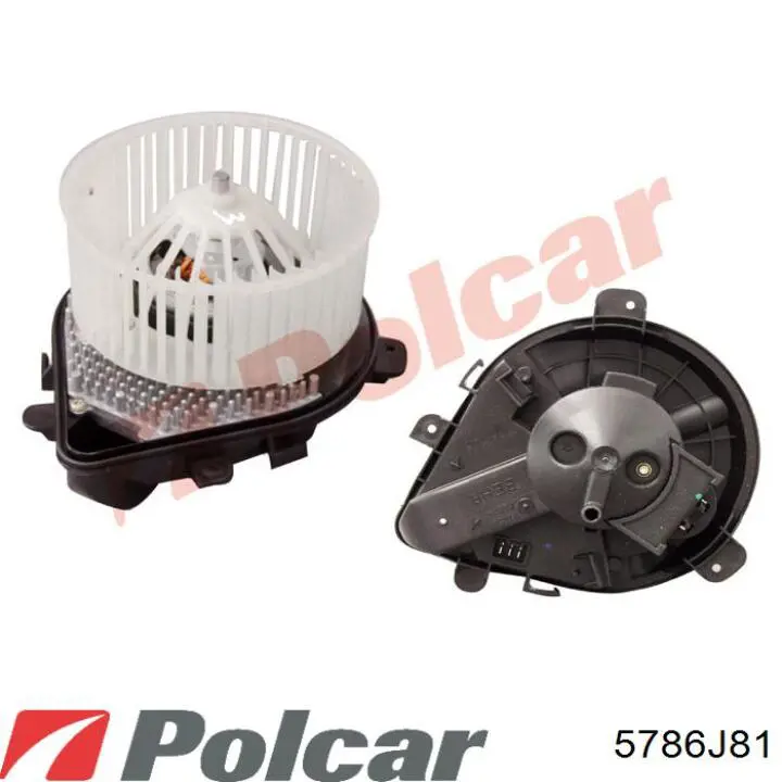 5786J81 Polcar радіатор интеркуллера
