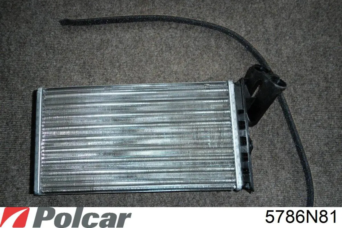 5786N81 Polcar Радіатор опалювача салону