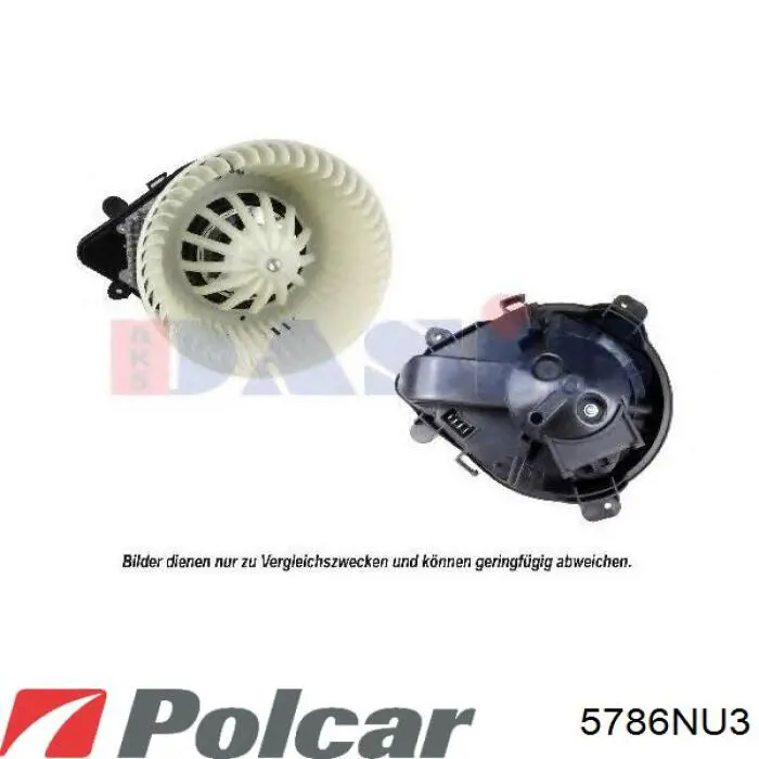 5786NU3 Polcar Електромотор пічки