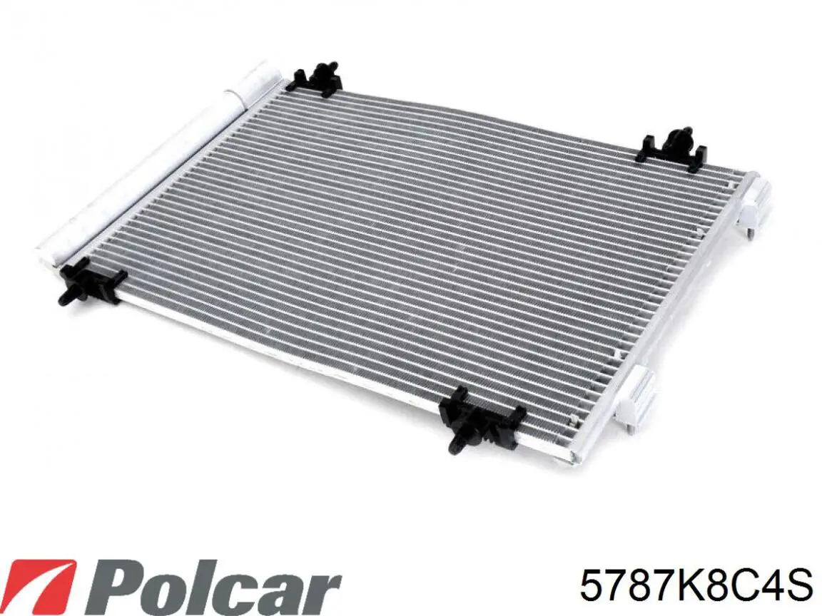 Радіатор кондиціонера 5787K8C4S Polcar