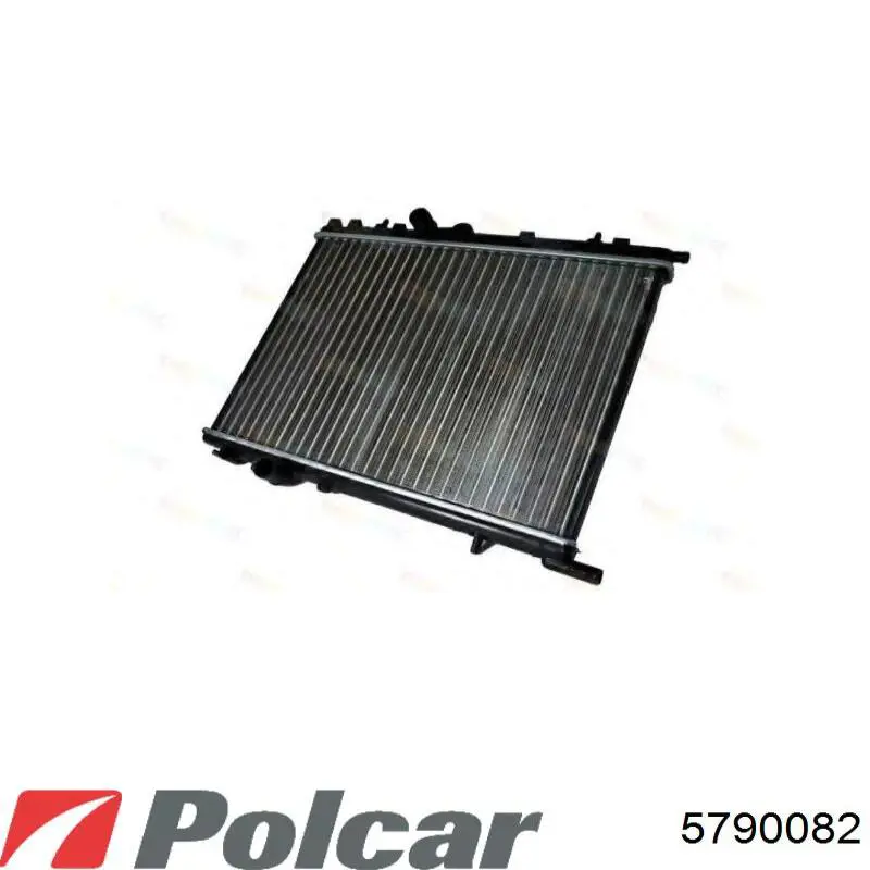 5790082 Polcar Радіатор охолодження двигуна