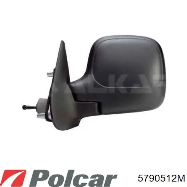 5790512M Polcar Дзеркало заднього виду, ліве
