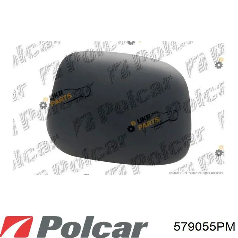 Накладка правого дзеркала заднього виду Polcar 579055PM ціна, від 5.77 USD