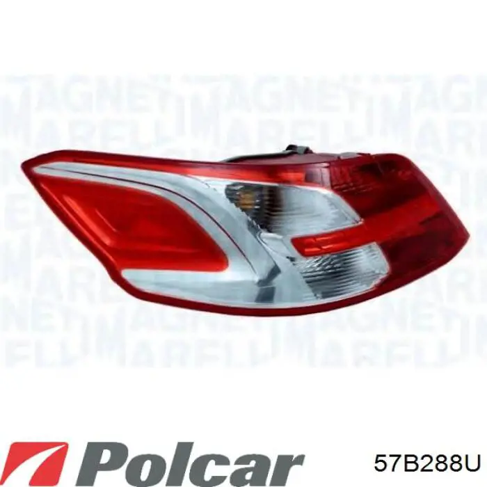 Задня права фара 57B288E Polcar