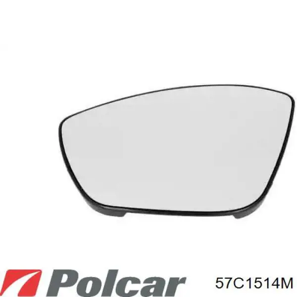 57C1514M Polcar Дзеркало заднього виду, ліве