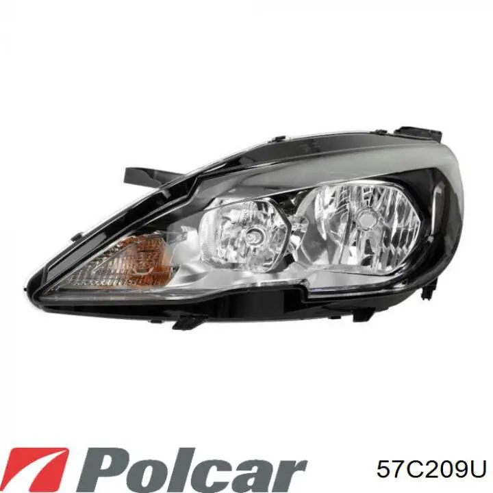 Фара ліва передня Polcar 57C209E ціна, від 139.37 USD