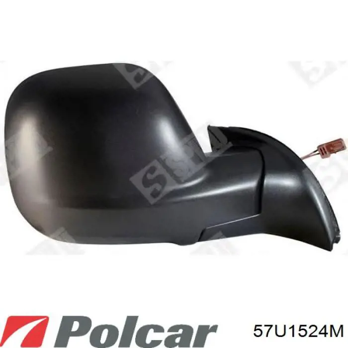 Праве бічне дзеркало Polcar 57U1524M ціна, від 60.30 USD