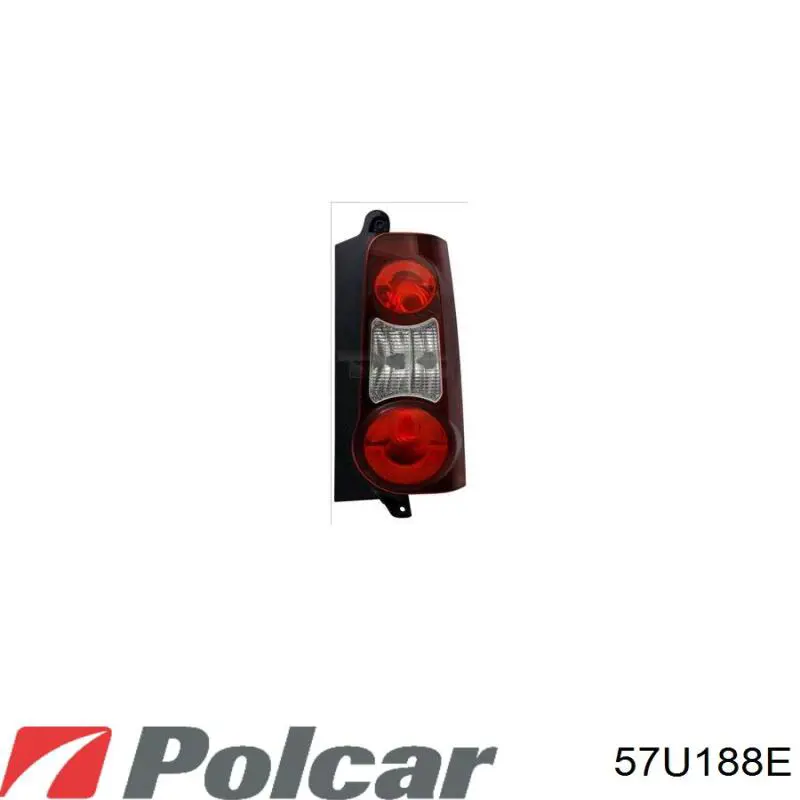 57U188E Polcar ліхтар задній правий