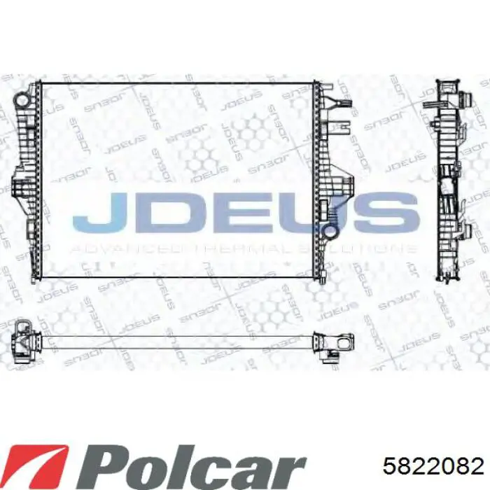 Купити 7P0121212L VAG Радіатор охолодження, додатковий