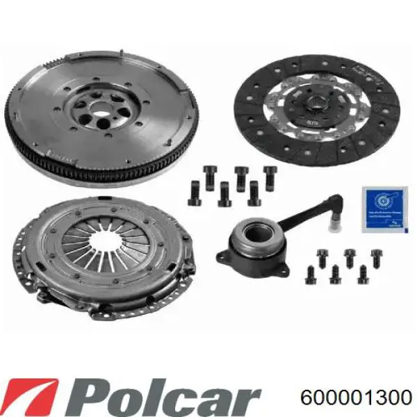 600001300 Polcar комплект зчеплення (3 частини)