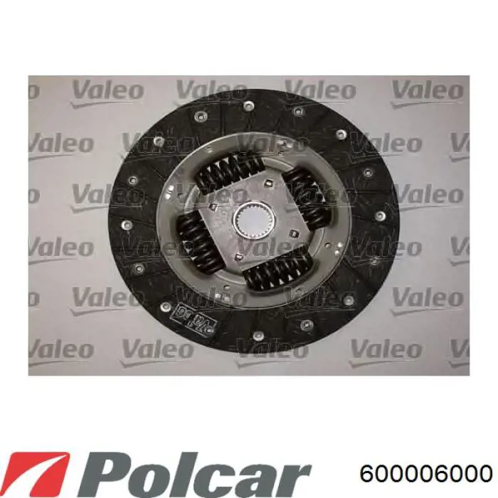 600006000 Polcar Зчеплення в зборі