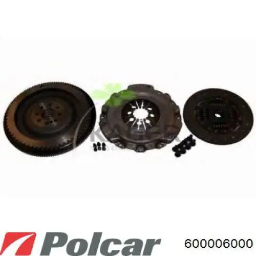 Купити 600006000 Polcar Комплект зчеплення (диск, корзина, підшипник)