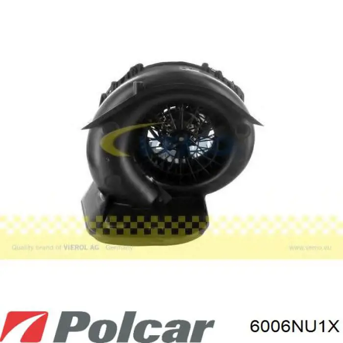 6006NU1X Polcar двигун вентилятора пічки (обігрівача салону)