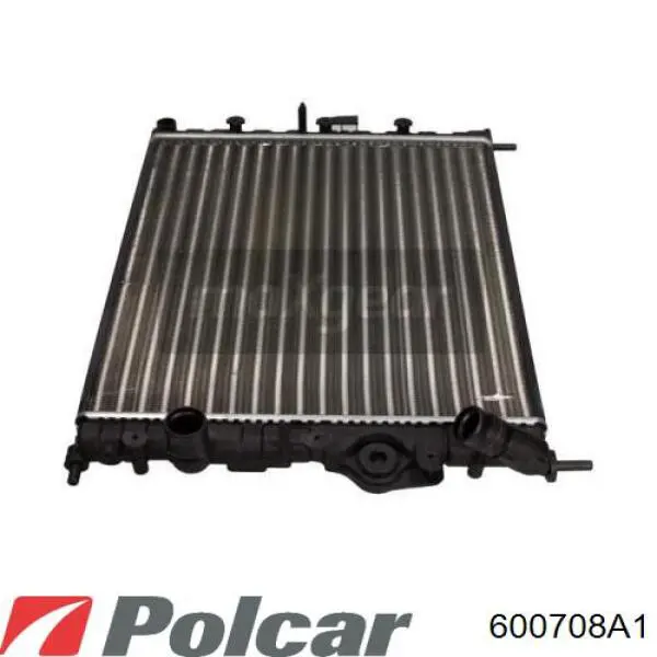 Радіатор 600708A1 Polcar