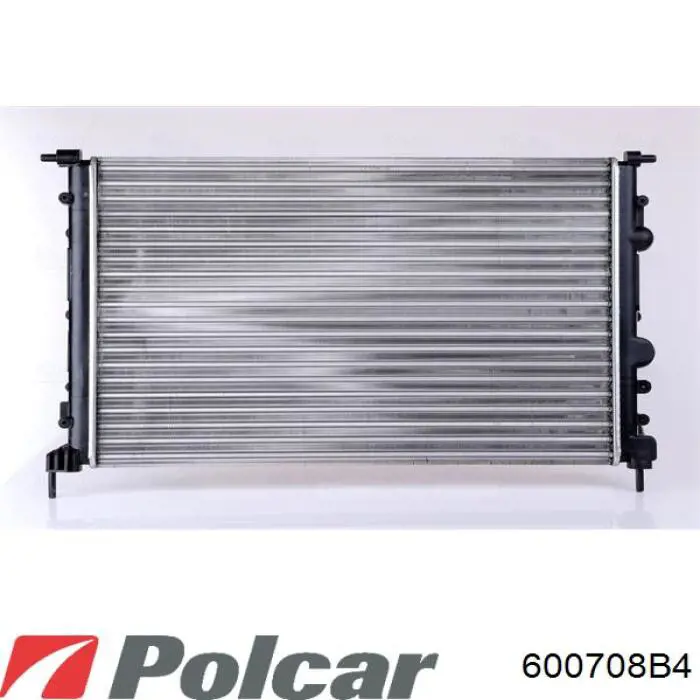 600708B4 Polcar Радіатор охолодження двигуна