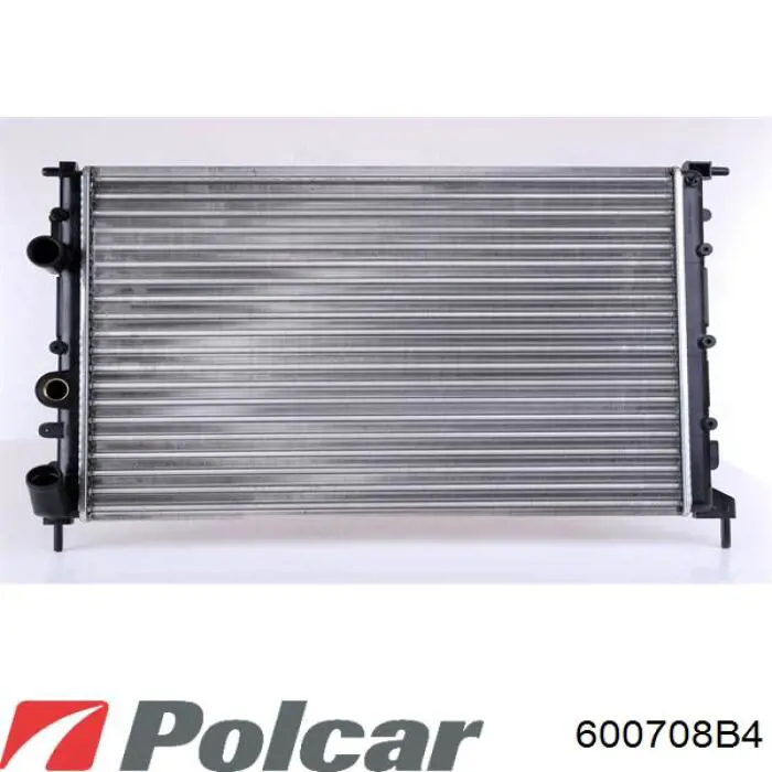 600708B4 Polcar радіатор охолодження двигуна