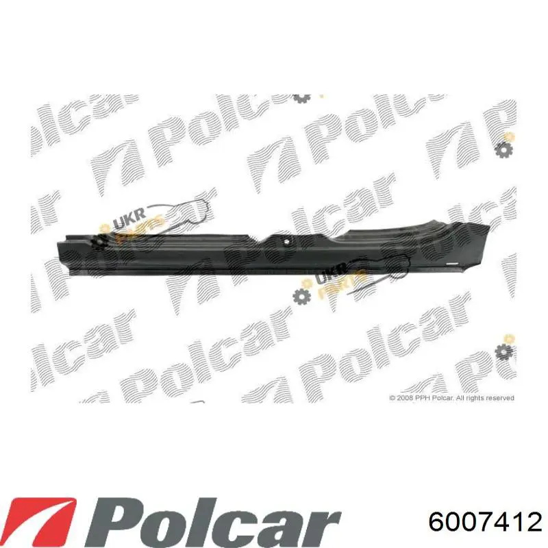 Поріг зовнішній лівий PRN76003EL Signeda