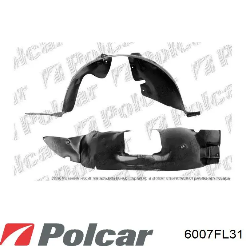 Купити 7700841600 Renault (RVI) Підкрилок переднього крила, лівий передній