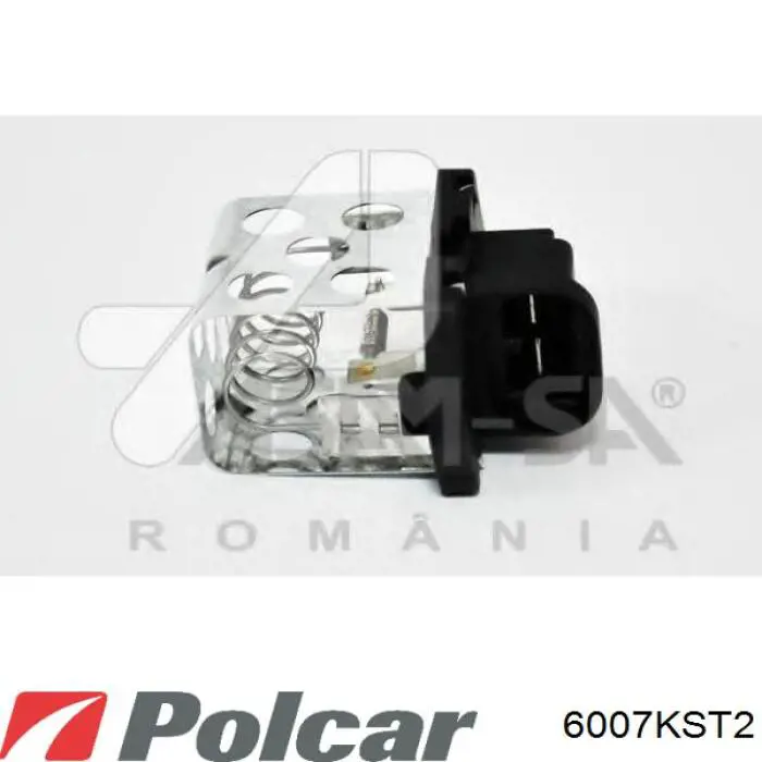 Резистор моторчика вентилятора A/C Polcar 6007KST2 ціна, від 8.89 USD