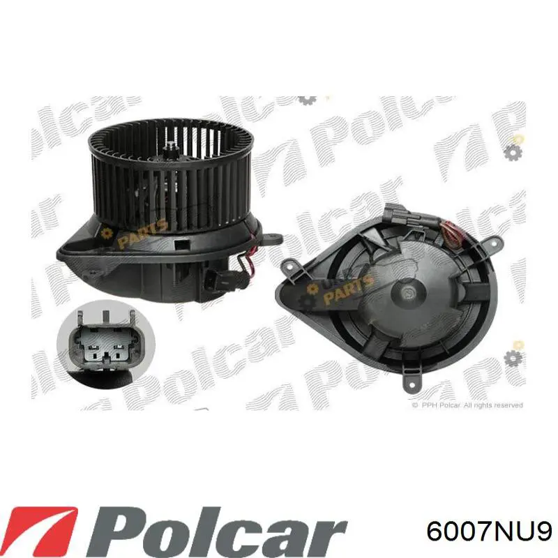 6007NU9 Polcar Електромотор пічки