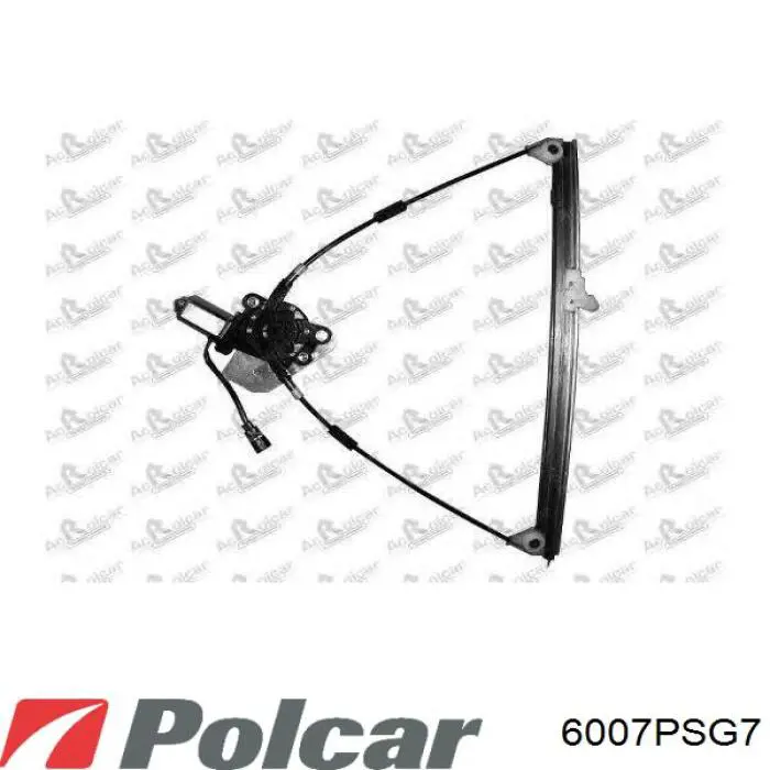 Склопідйомник передньої лівої двері 6007PSG7 Polcar