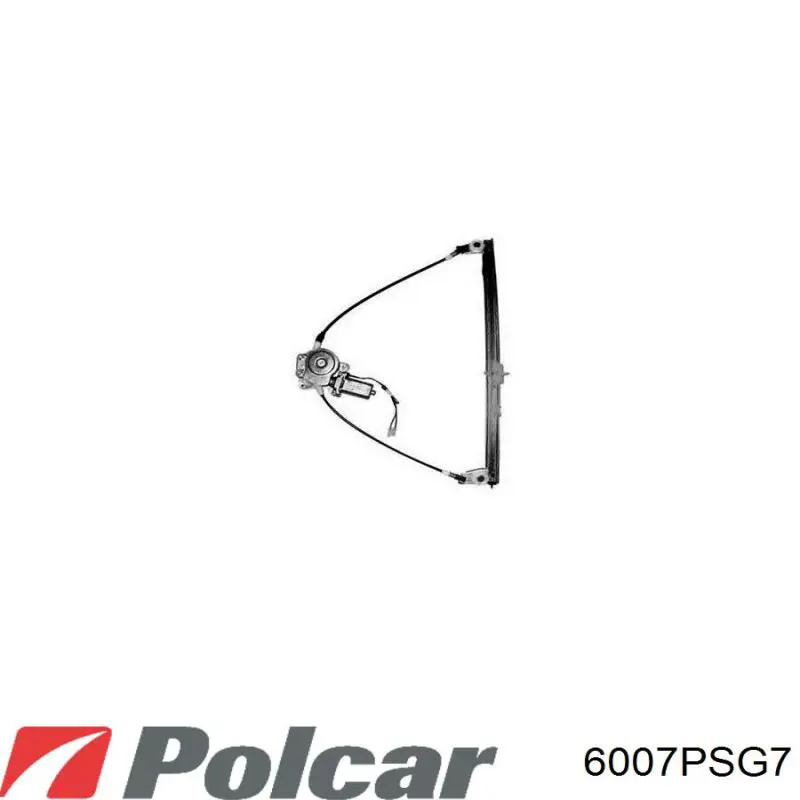 Склопідйомник з електродвигуном Polcar 6007PSG7 ціна, від 27.40 USD