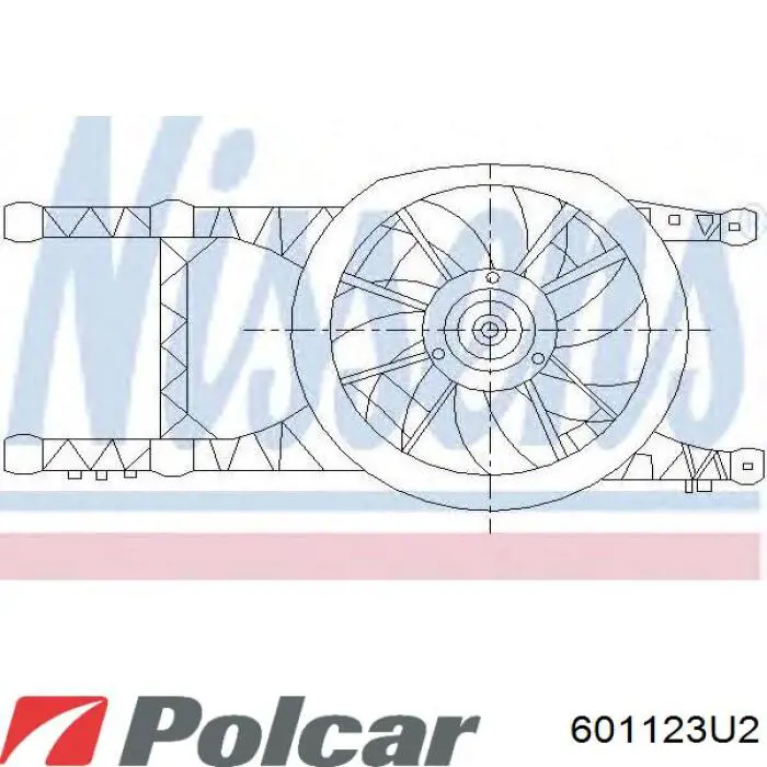 Купити 7702258035 Renault (RVI) Двигун вентилятора системи охолодження