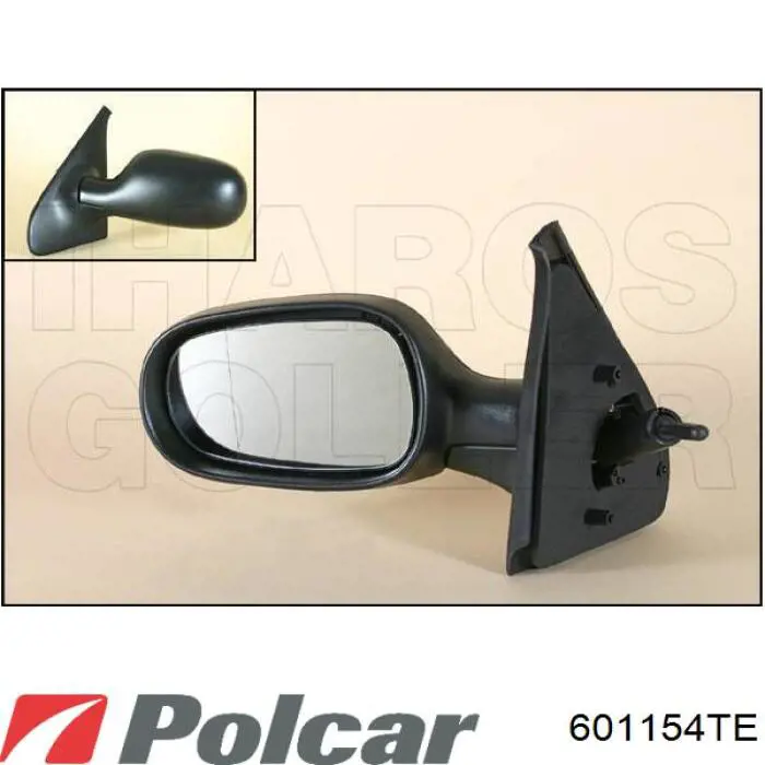 Накладка лівого бокового дзеркала Renault (RVI) 7701471854 ціна, від 6.67 USD