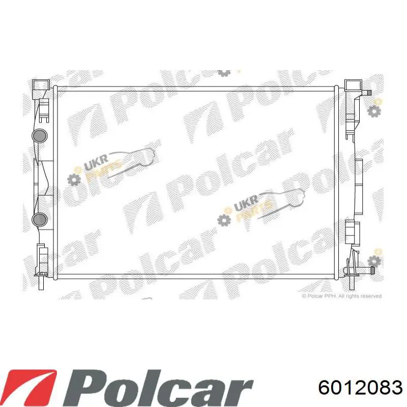 Купити 872199F Renault (RVI) Радіатор двигуна