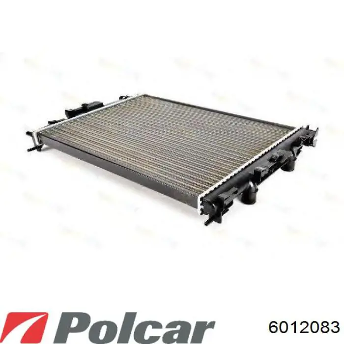 Радіатор основний Polcar 6012083 ціна, від 50.69 USD