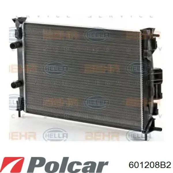 Радіатор 601208B2 Polcar