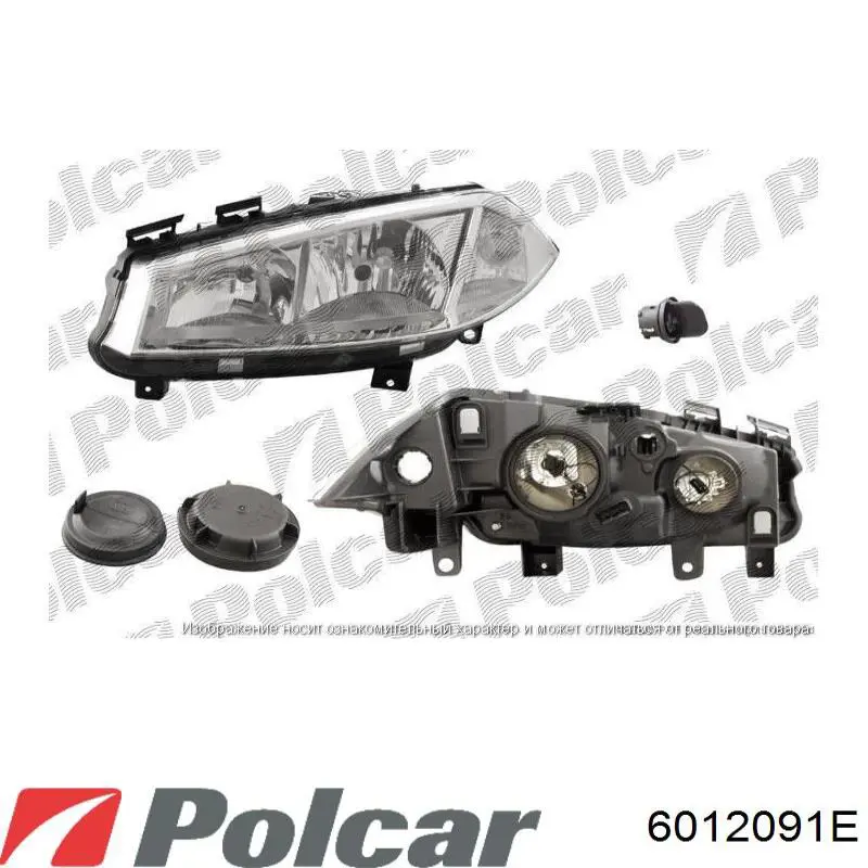 Купити 7701054659 Renault (RVI) Права блок фара