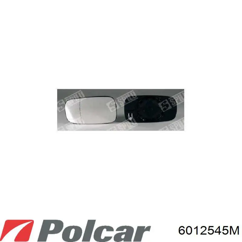 6012545M Polcar Дзеркальний елемент лівий