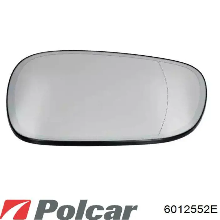6012552E Polcar дзеркальний елемент дзеркала заднього виду, правого