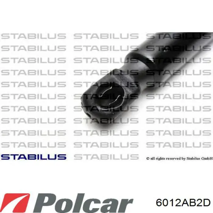 Амортизатор багажника 6012AB2D Polcar