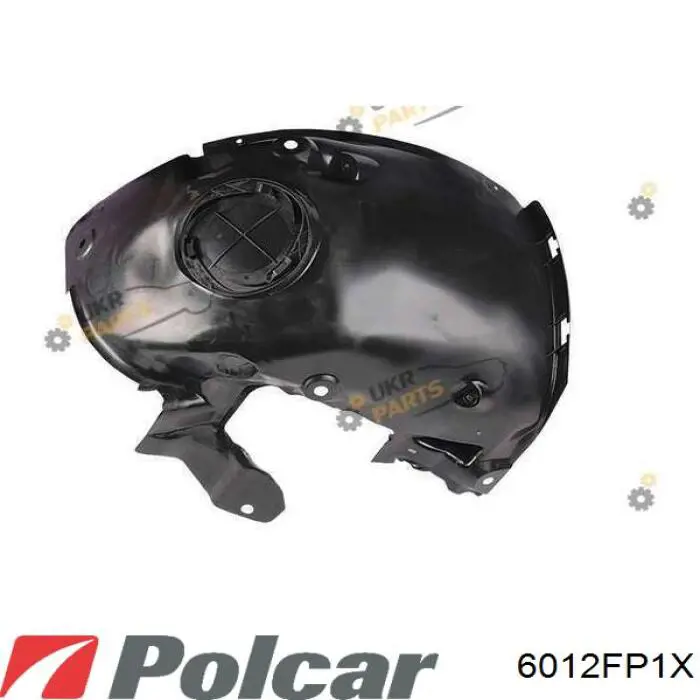 Підкрилок переднього крила, правий передній Polcar 6012FP1X ціна, від 11.47 USD